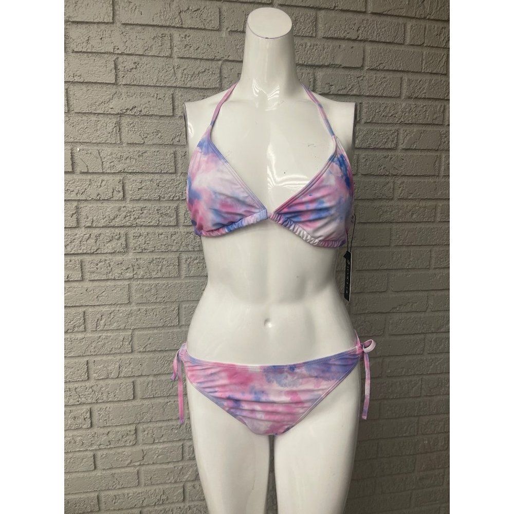 Tempt Me Tie Dye Bikini Swimsuit Size M NWT